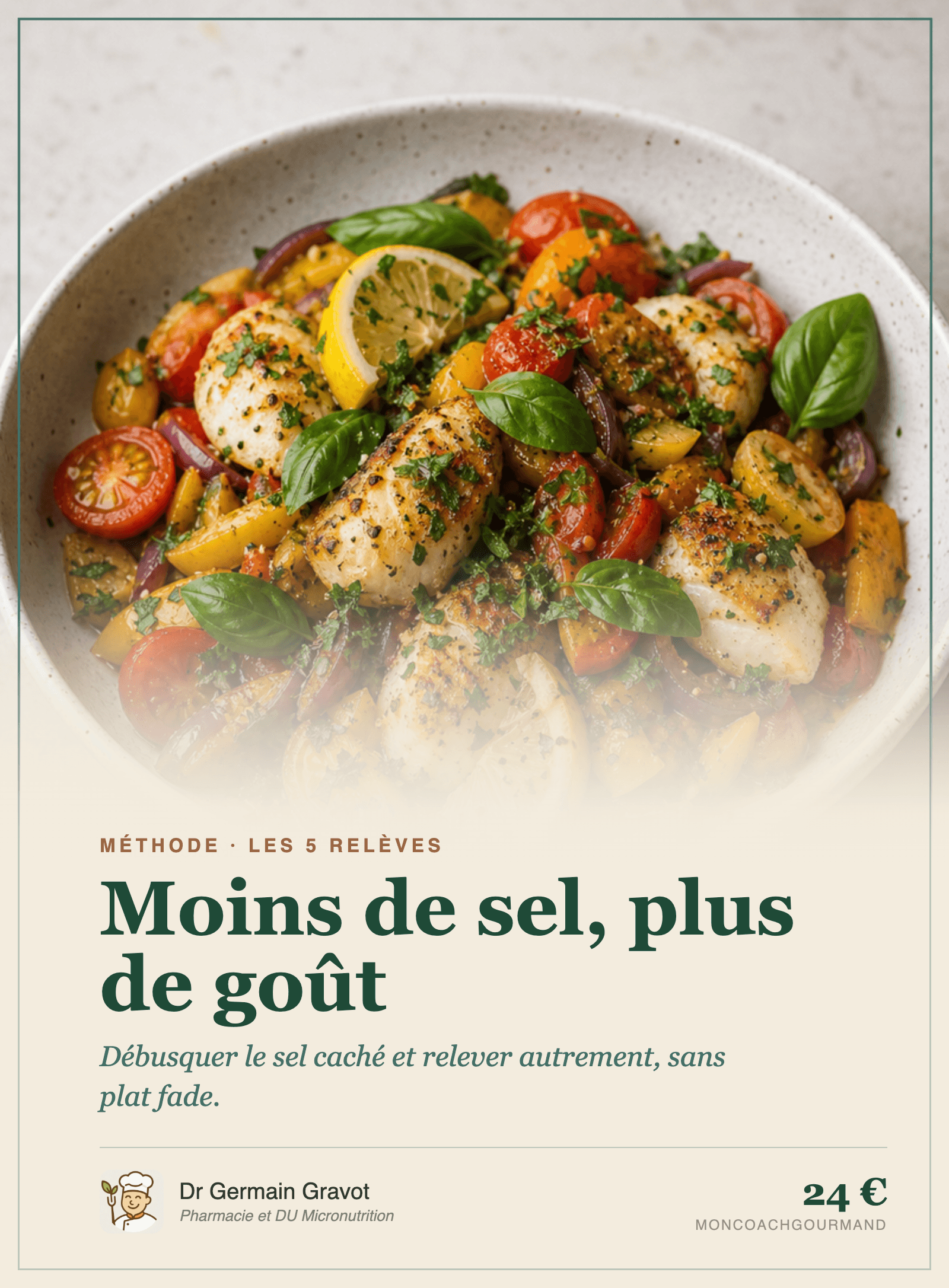 Moins de sel, plus de goût