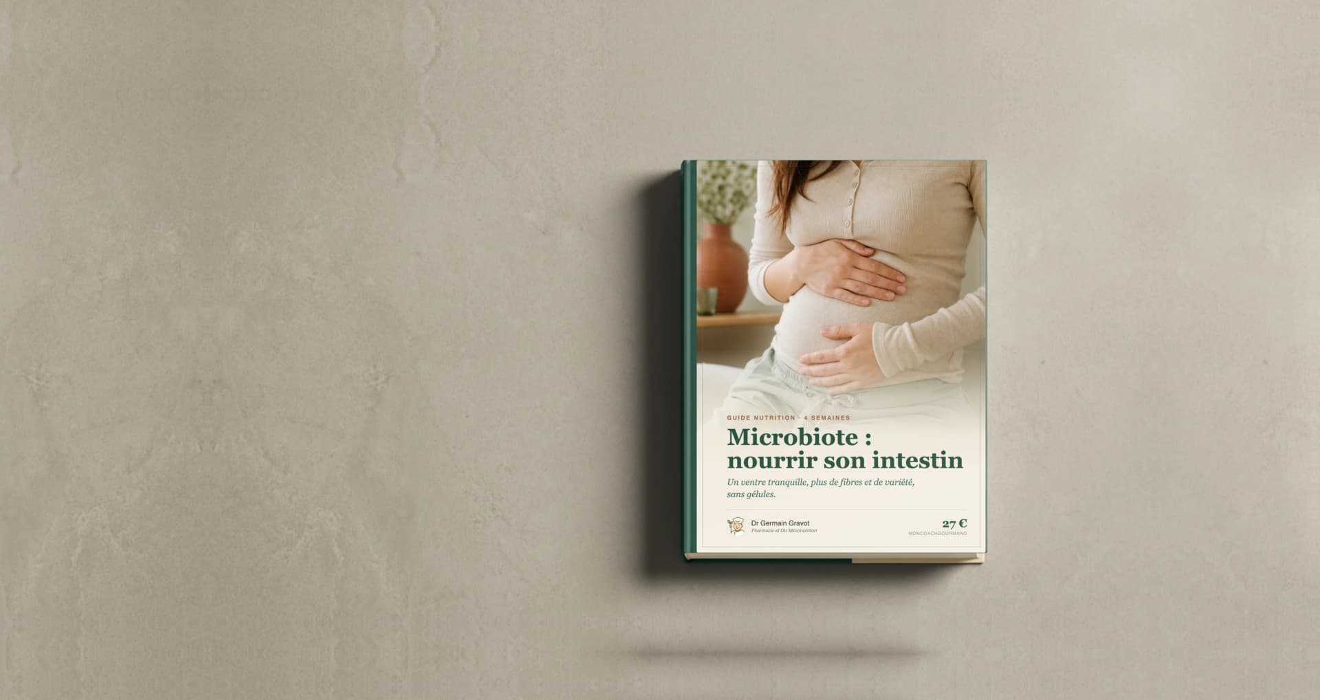 Couverture du guide Microbiote : nourrir son intestin de MonCoachGourmand