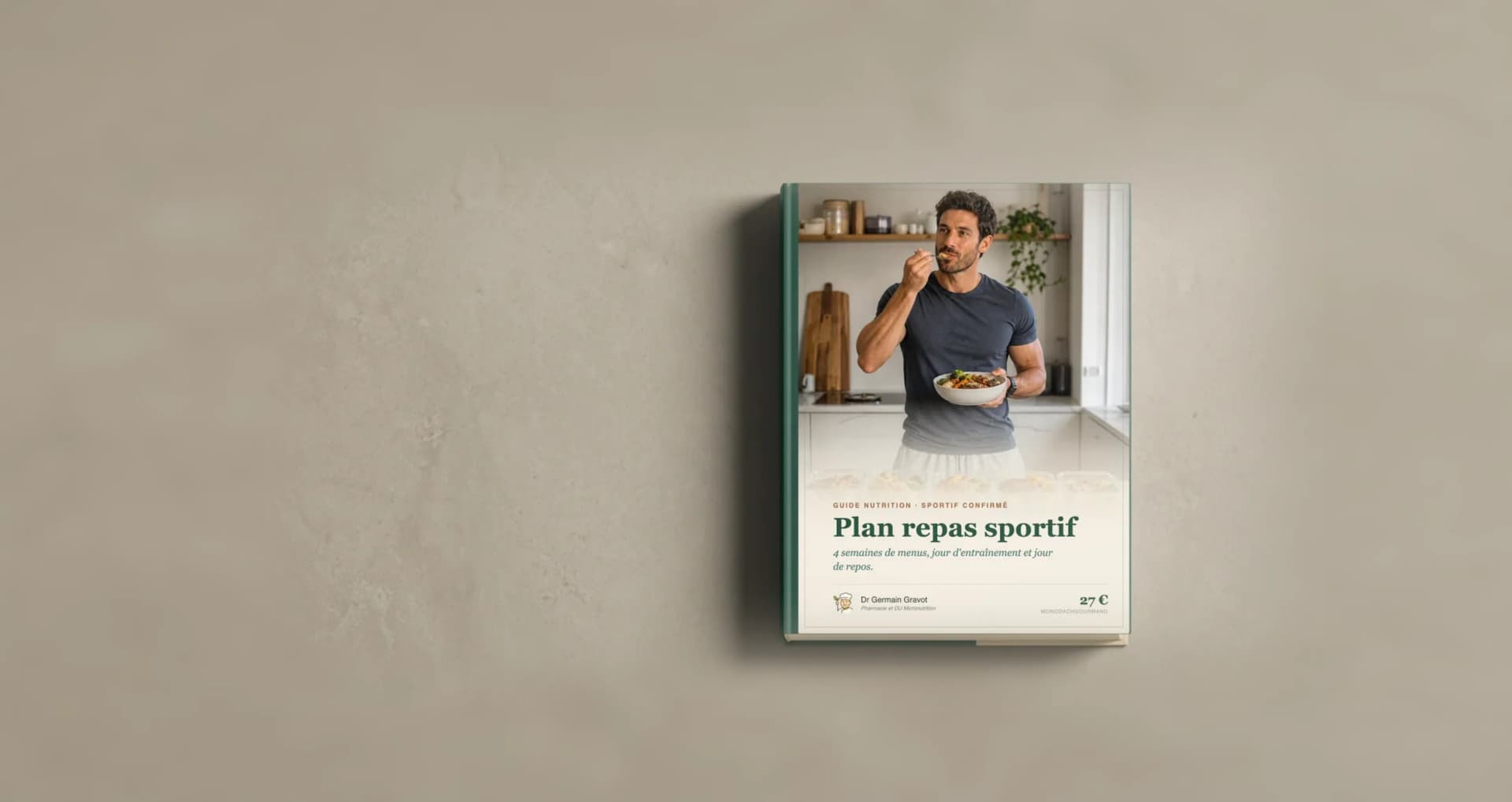 Couverture du guide Plan repas sportif de MonCoachGourmand