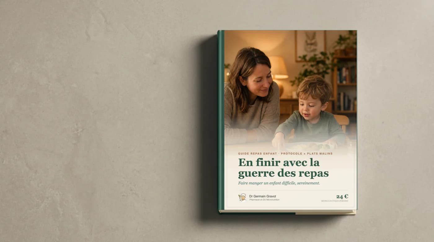Couverture du guide En finir avec la guerre des repas de MonCoachGourmand