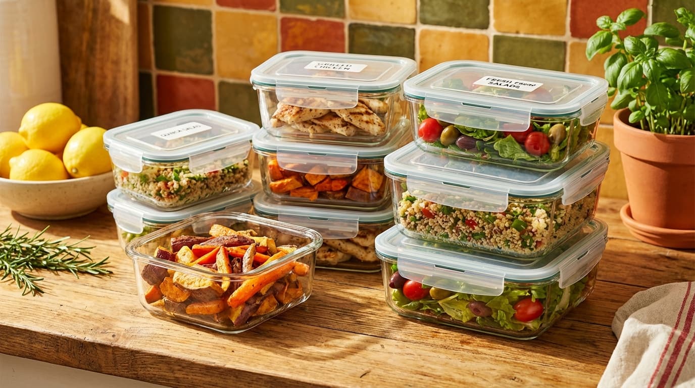 Meal prep semaine : guide complet pour bien organiser vos repas