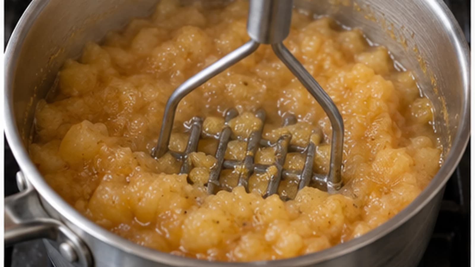 Etape 3 : Ajuster la texture — Compote pomme cannelle chia sans sucre ajouté