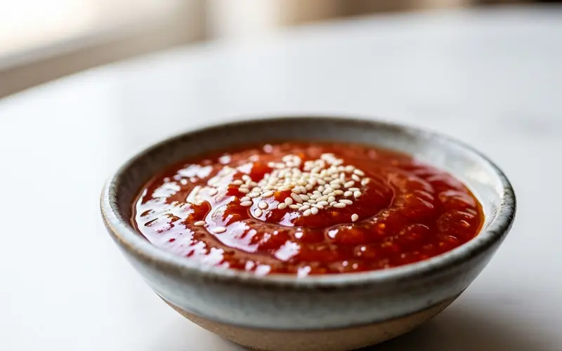 Sauce Pimentée Asiatique Maison (45 kcal, 20 min)