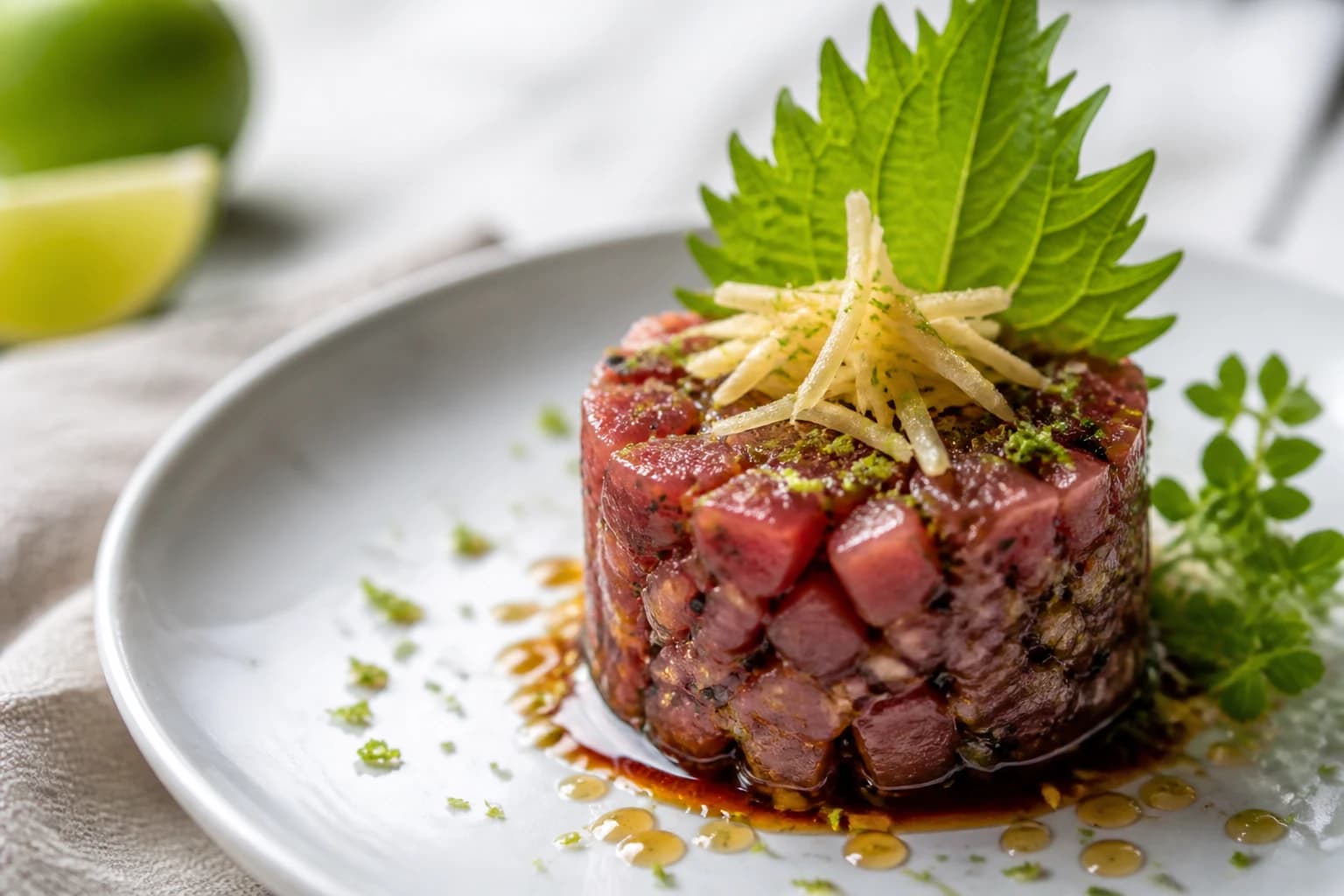Tartare de thon rouge & sésame