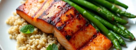 Repas riche en proteines