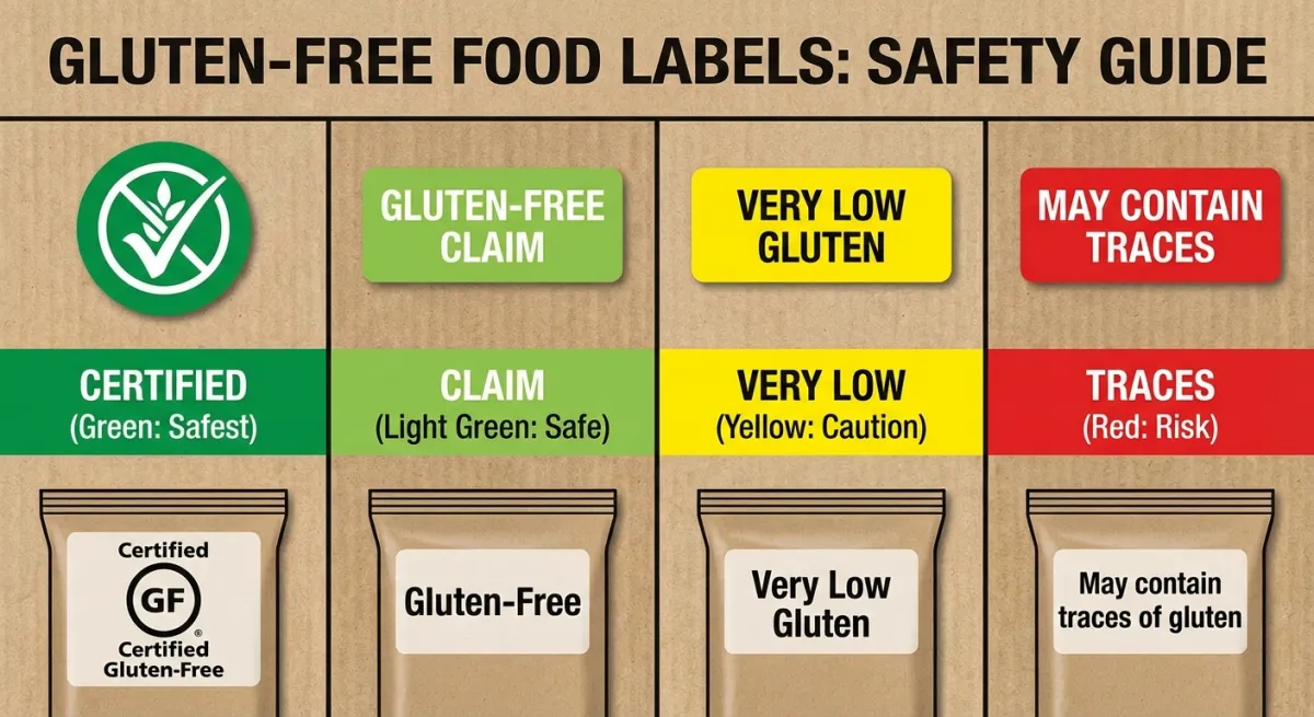 Guide des labels et mentions sans gluten sur les emballages alimentaires