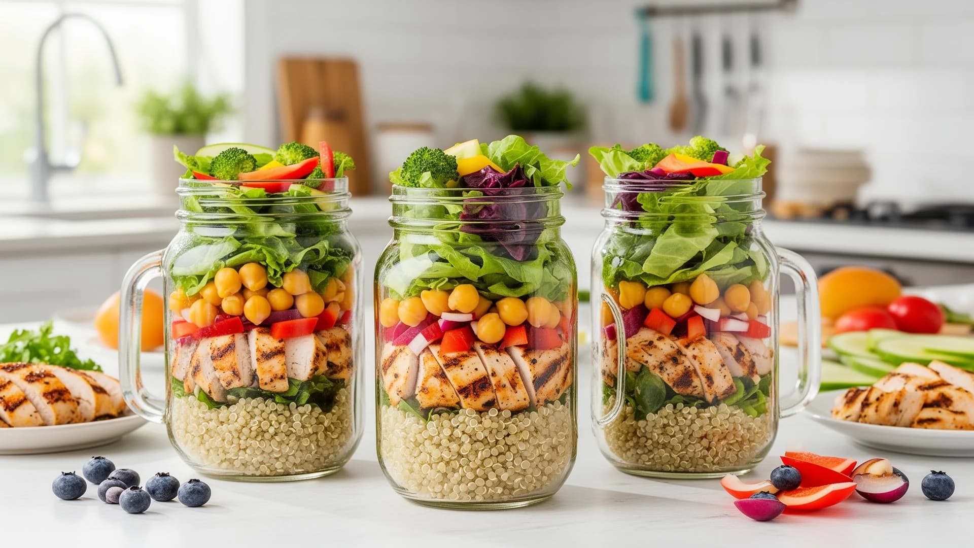 Lunchbox healthy pour le bureau