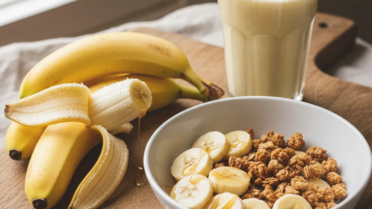 Banane : alliée gourmande pour la vitalité et le potassium