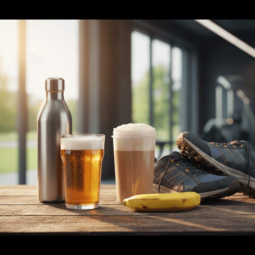 Boire une bière après le sport : bonne ou mauvaise idée ?