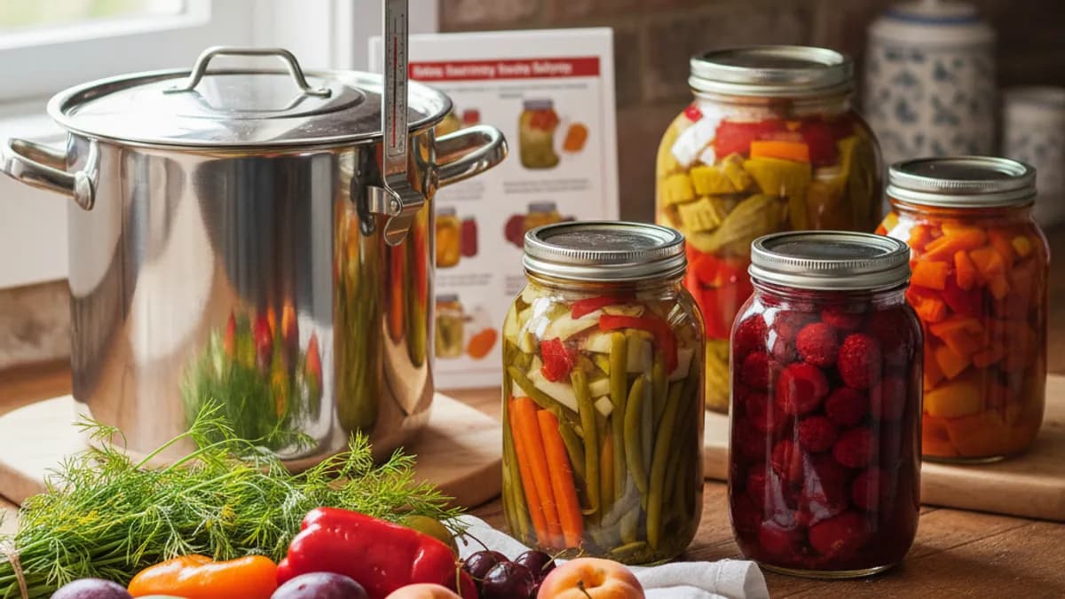 Botulisme et conserves maison : prévention et sécurité