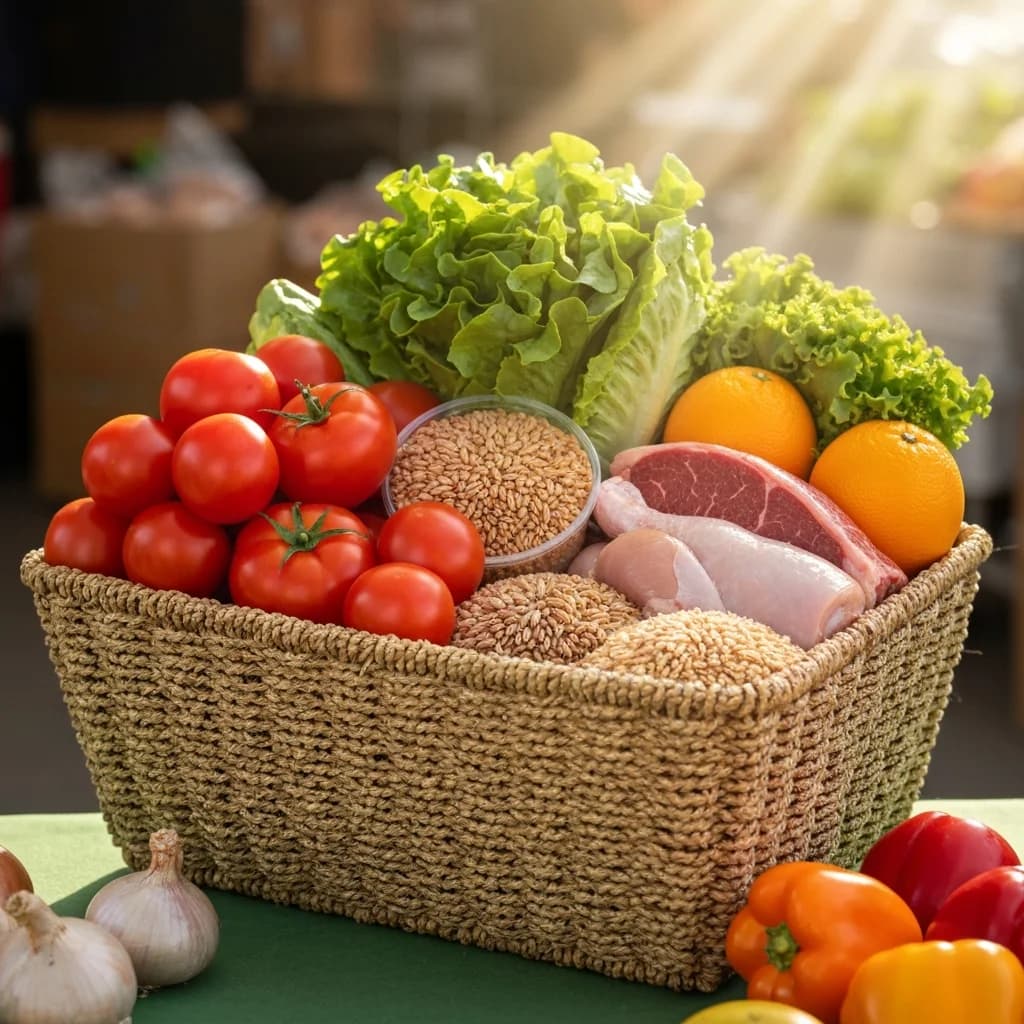 Liste de courses équilibrée : guide complet semaine