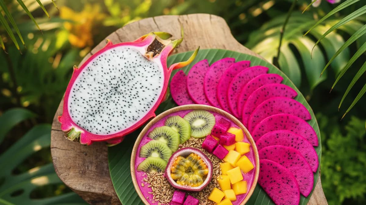 Pitaya : goût, beauté et atouts nutritionnels du fruit dragon