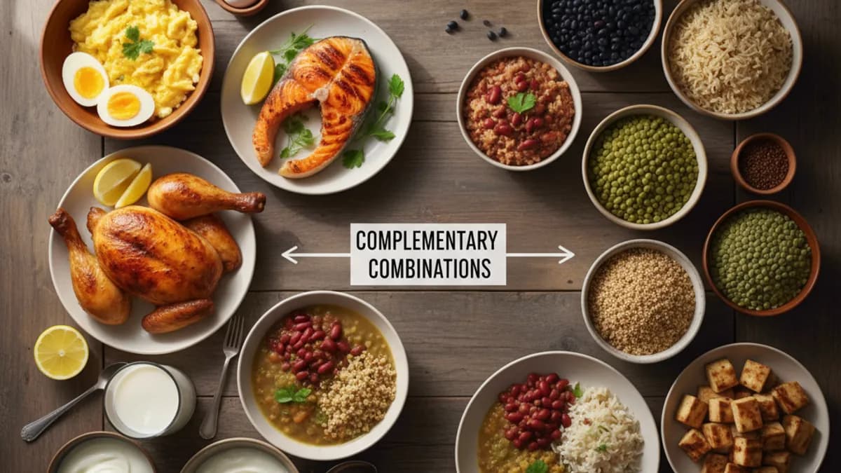 Protéines complètes et incomplètes : guide pour l'assiette