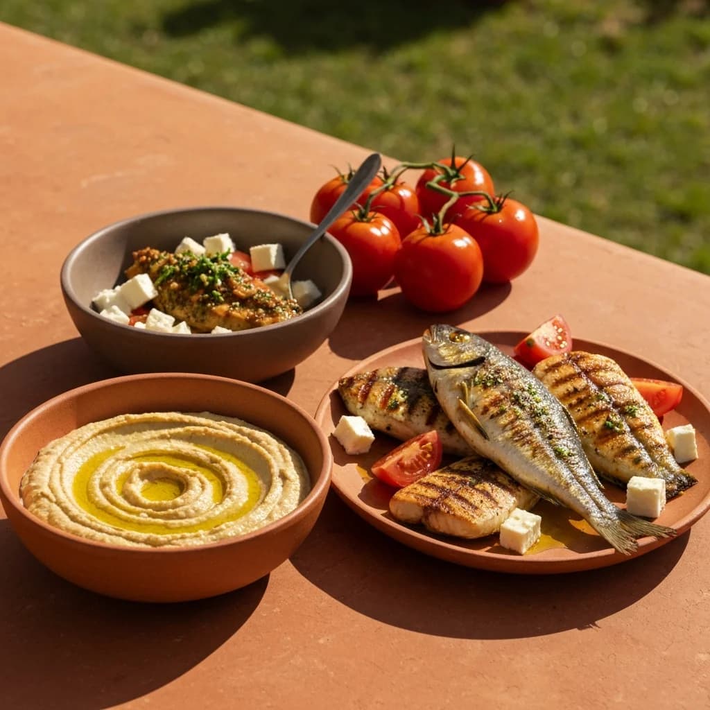 Recettes méditerranéennes faciles & bienfaits