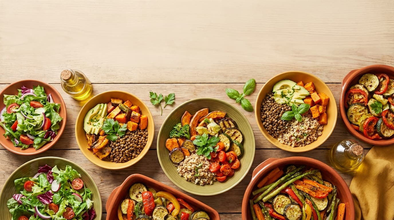 Recettes végétariennes faciles : 30 idées rapides et gourmandes