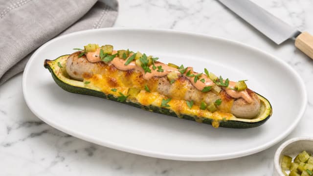 Hot dog courgette healthy : le hit de l'été