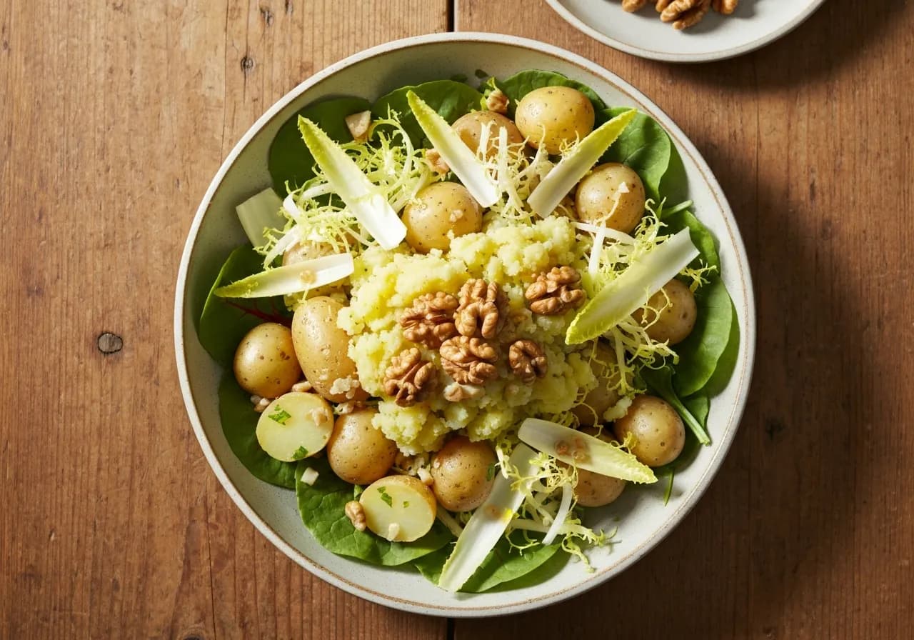 Patachée Angevine : la salade paysanne de pommes de terre