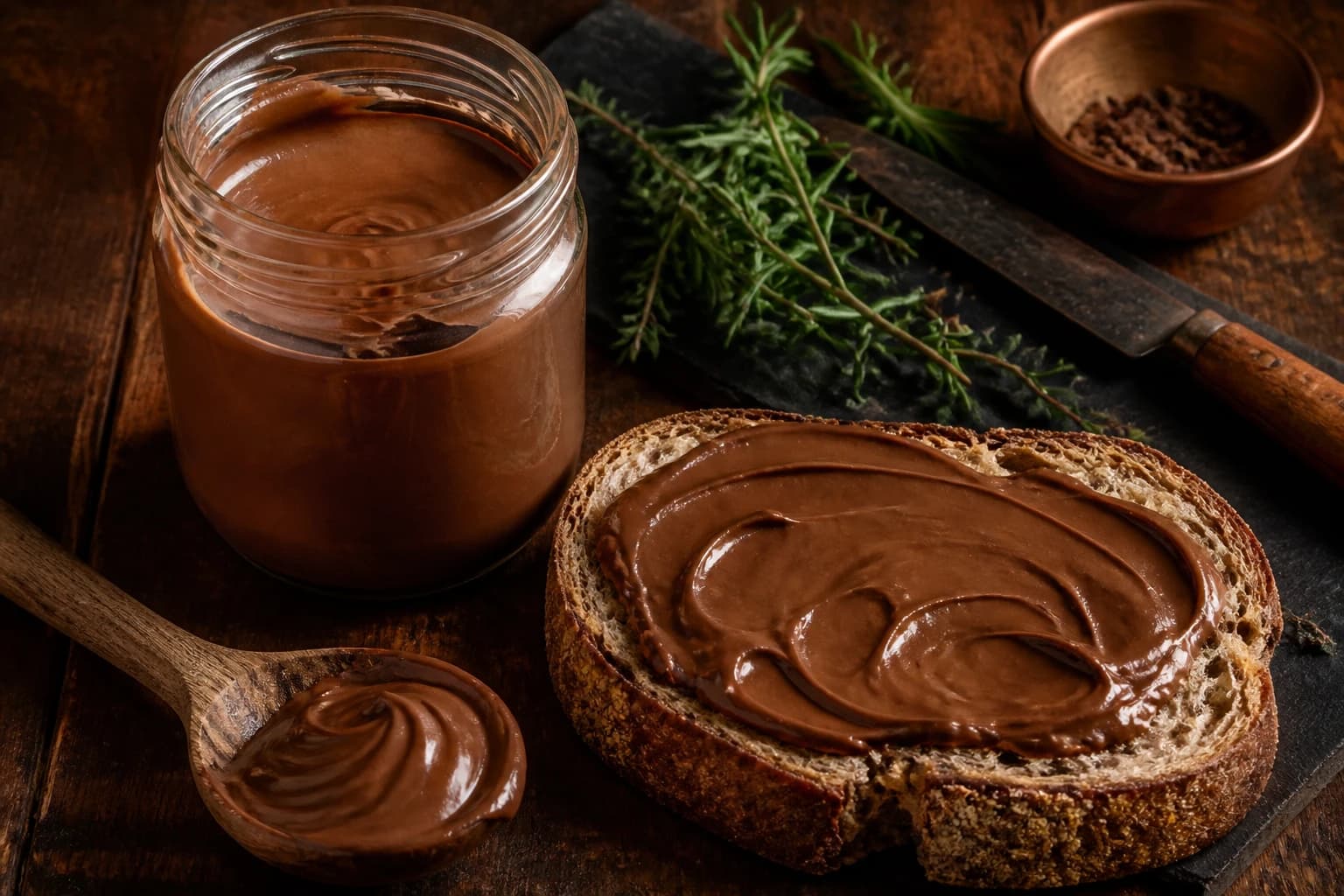 Pâte à tartiner chocolat cacahuète façon Reese's