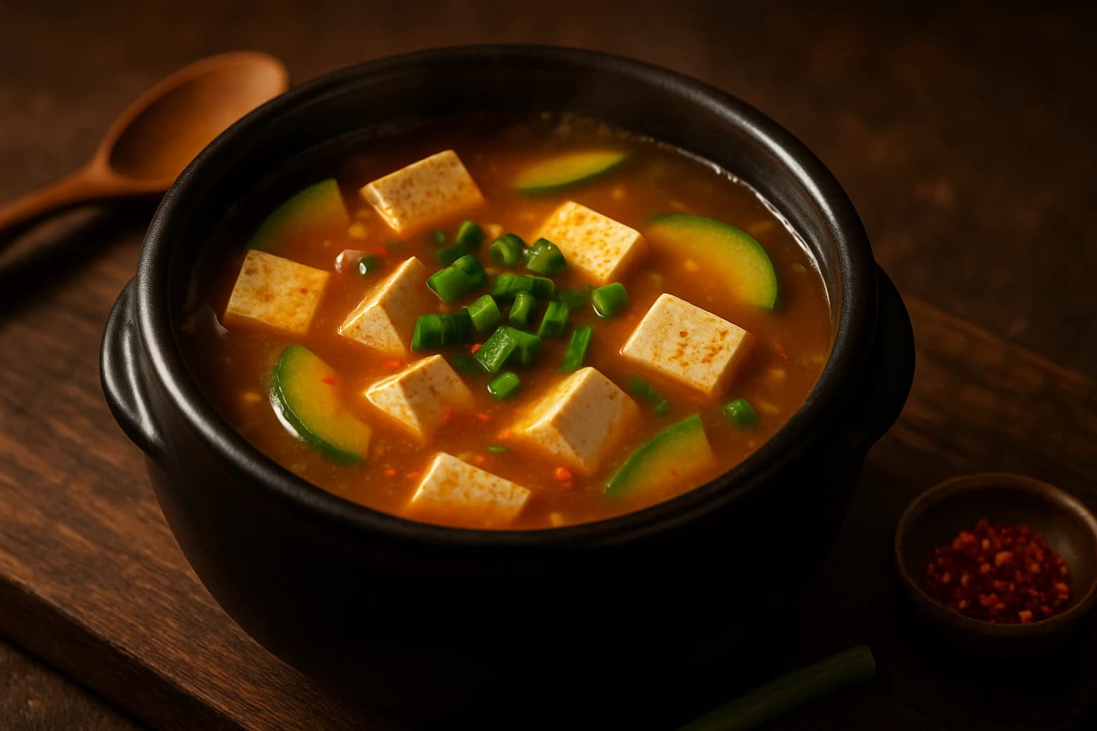 Vraie soupe coréenne au doenjang
