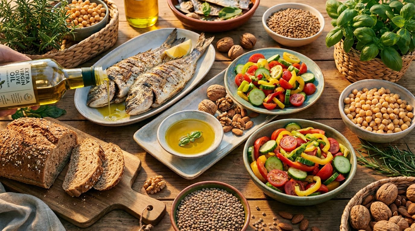 Bienfaits du régime méditerranéen : guide complet