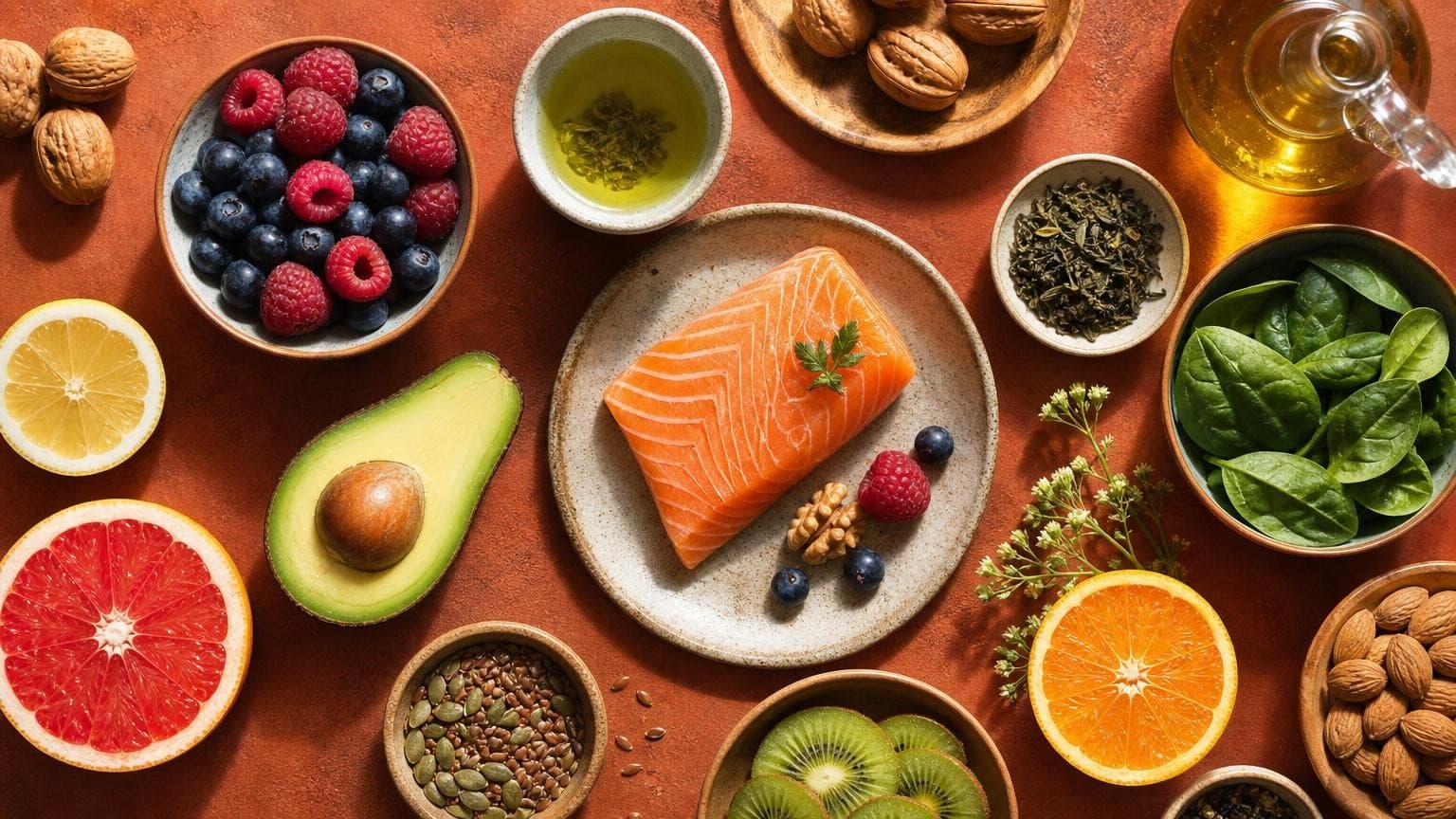 Aliments anti-rides : que manger pour moins de rides