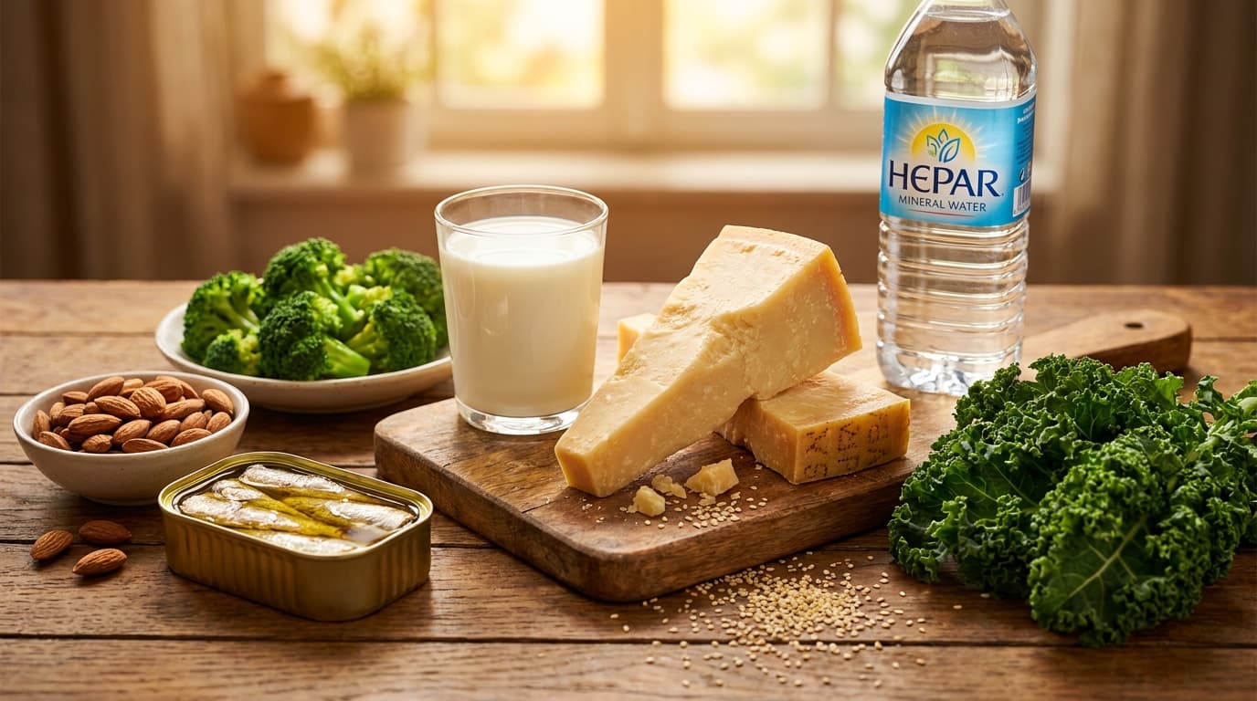 Aliments riches en calcium : guide complet et tableau