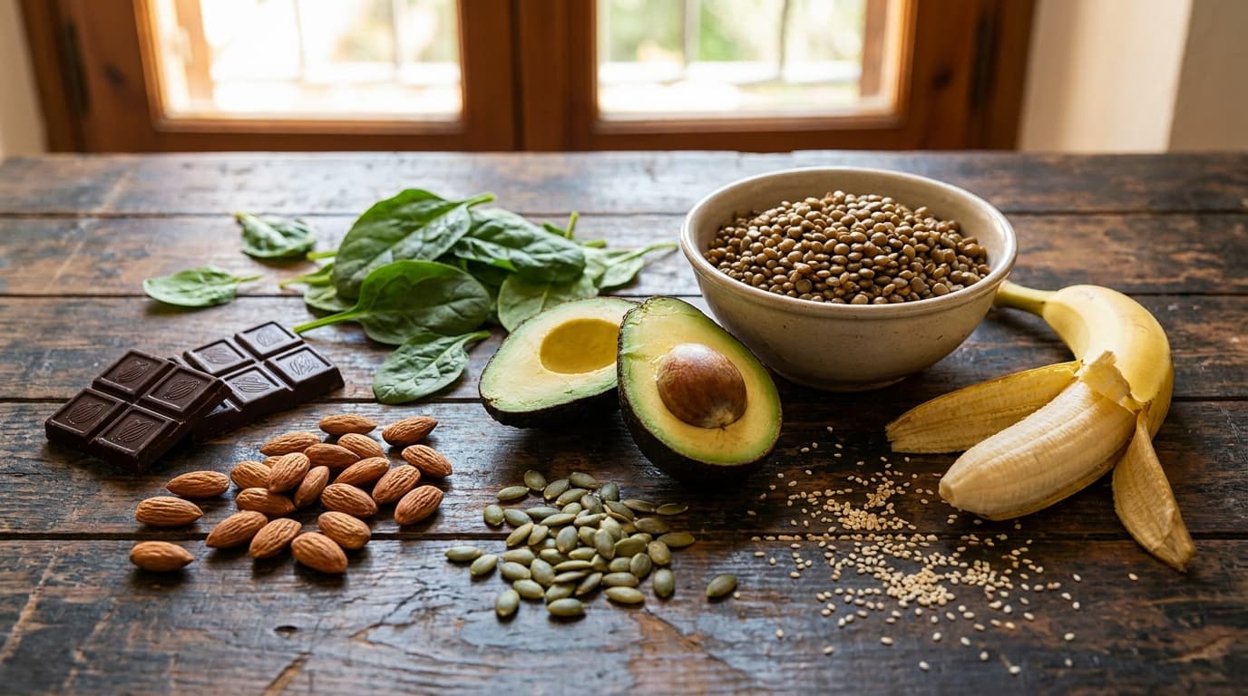 Aliments riches en magnésium : top 10 et guide complet