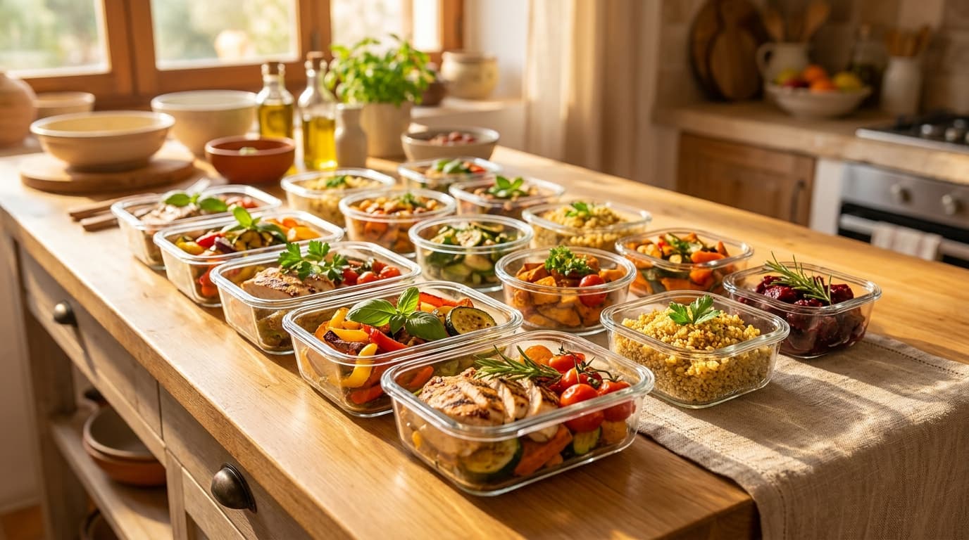 Batch cooking : recettes équilibrées pour la semaine