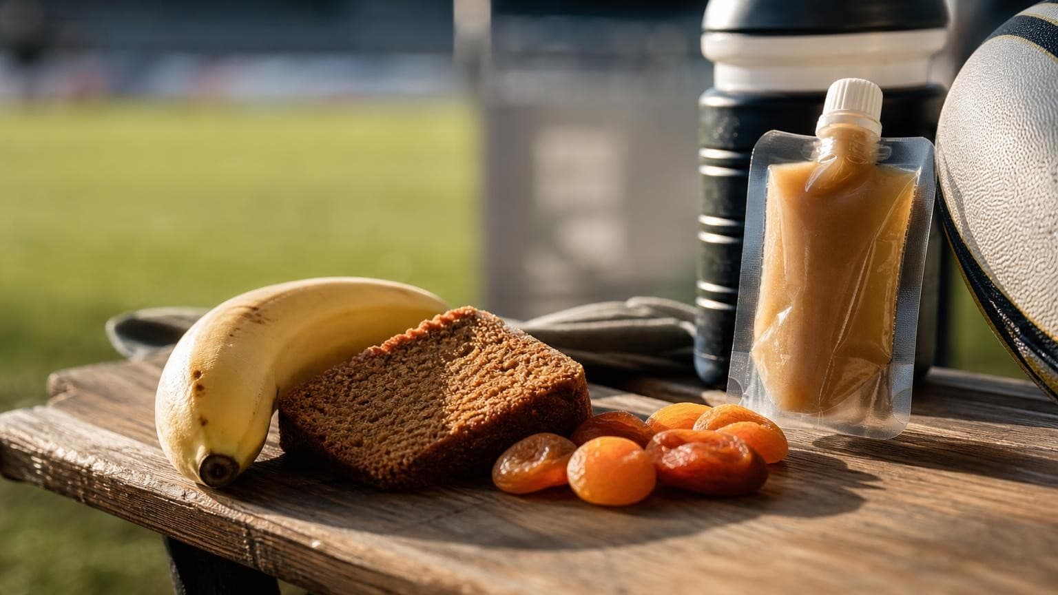 Collation mi-temps rugby : quoi manger et en quelle quantité