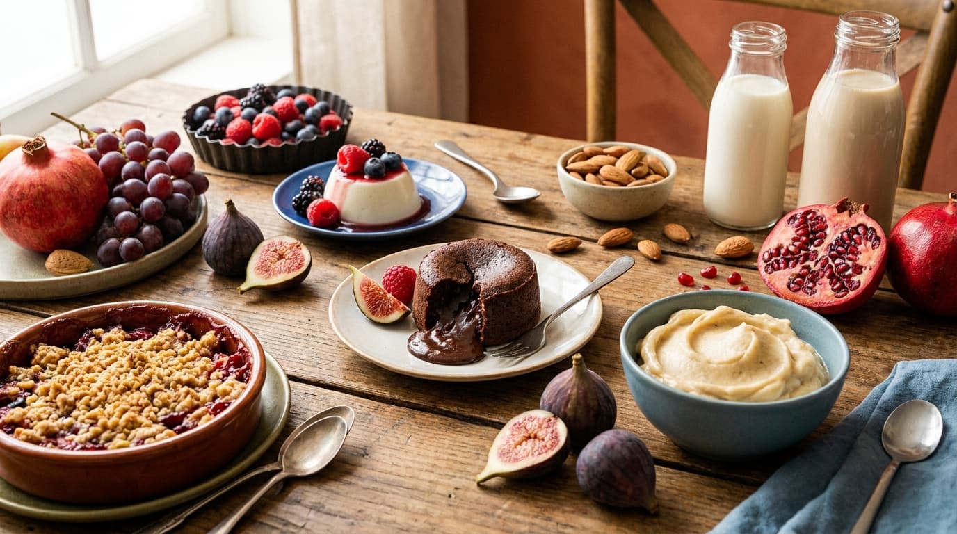 Dessert sans lactose : 12 idées gourmandes et faciles