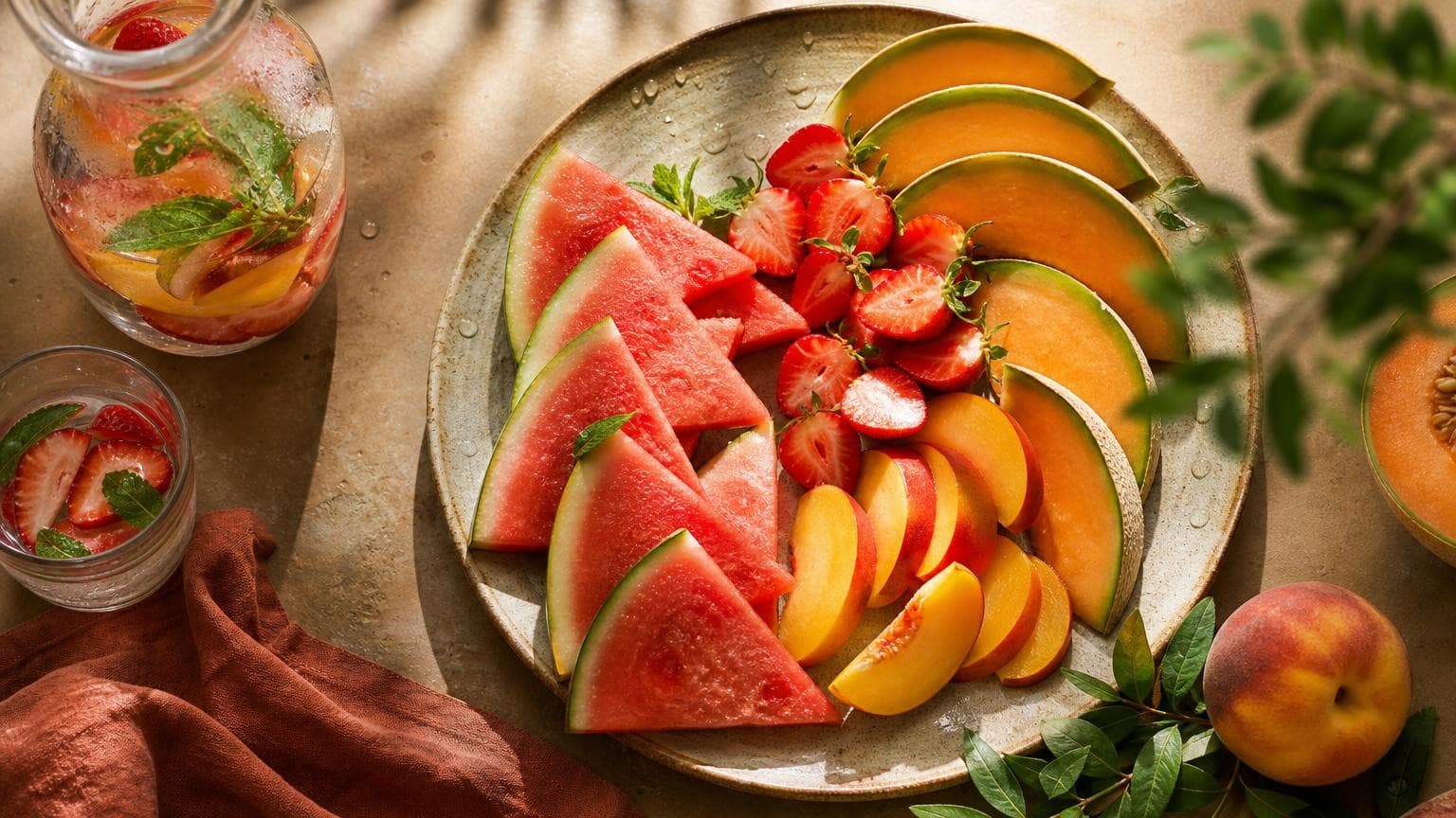 Fruits d'été riches en eau : le guide du sportif