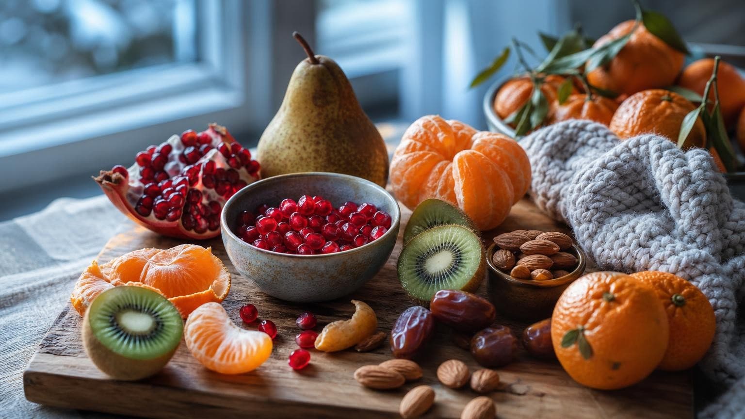 Fruits d'hiver pour sportifs : énergie et forme
