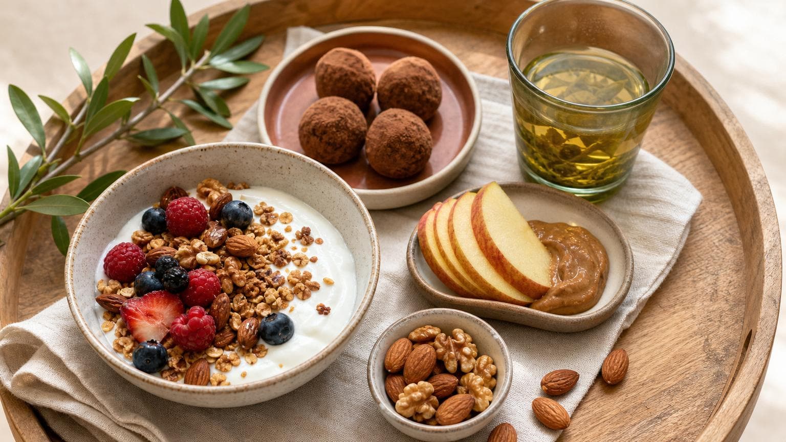 Goûter sain maison adulte : 12 idées équilibrées