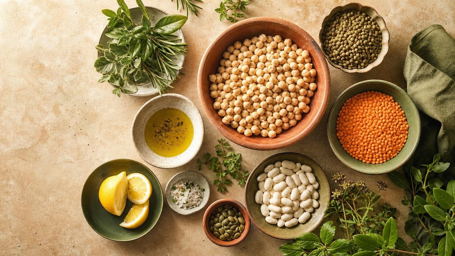 Recettes méditerranéennes aux légumineuses : guide complet