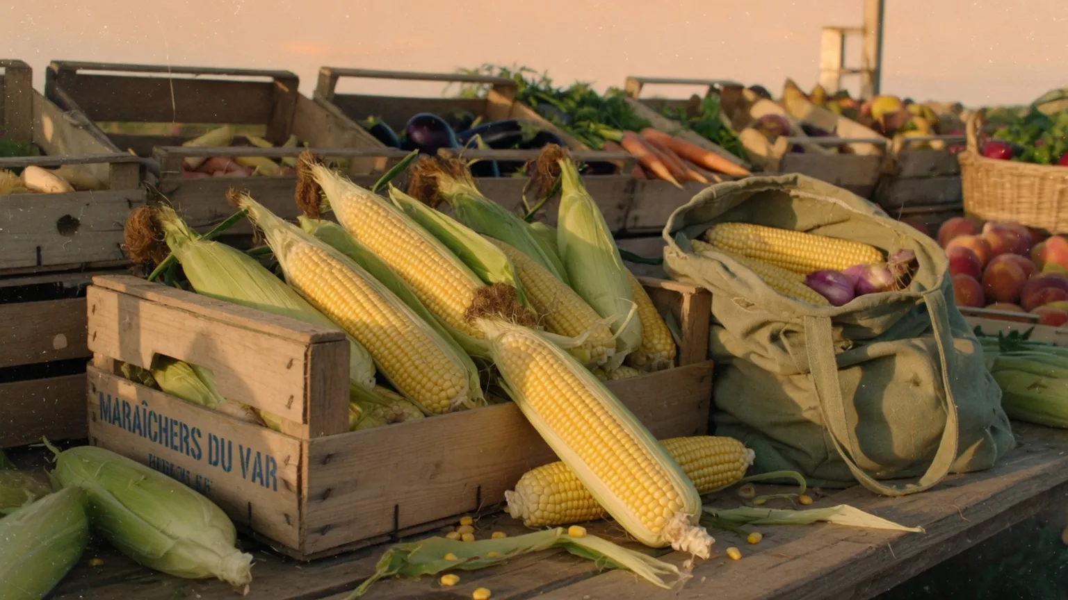 Le maïs d'août au marché : comment le choisir et le cuisiner sans le gâcher