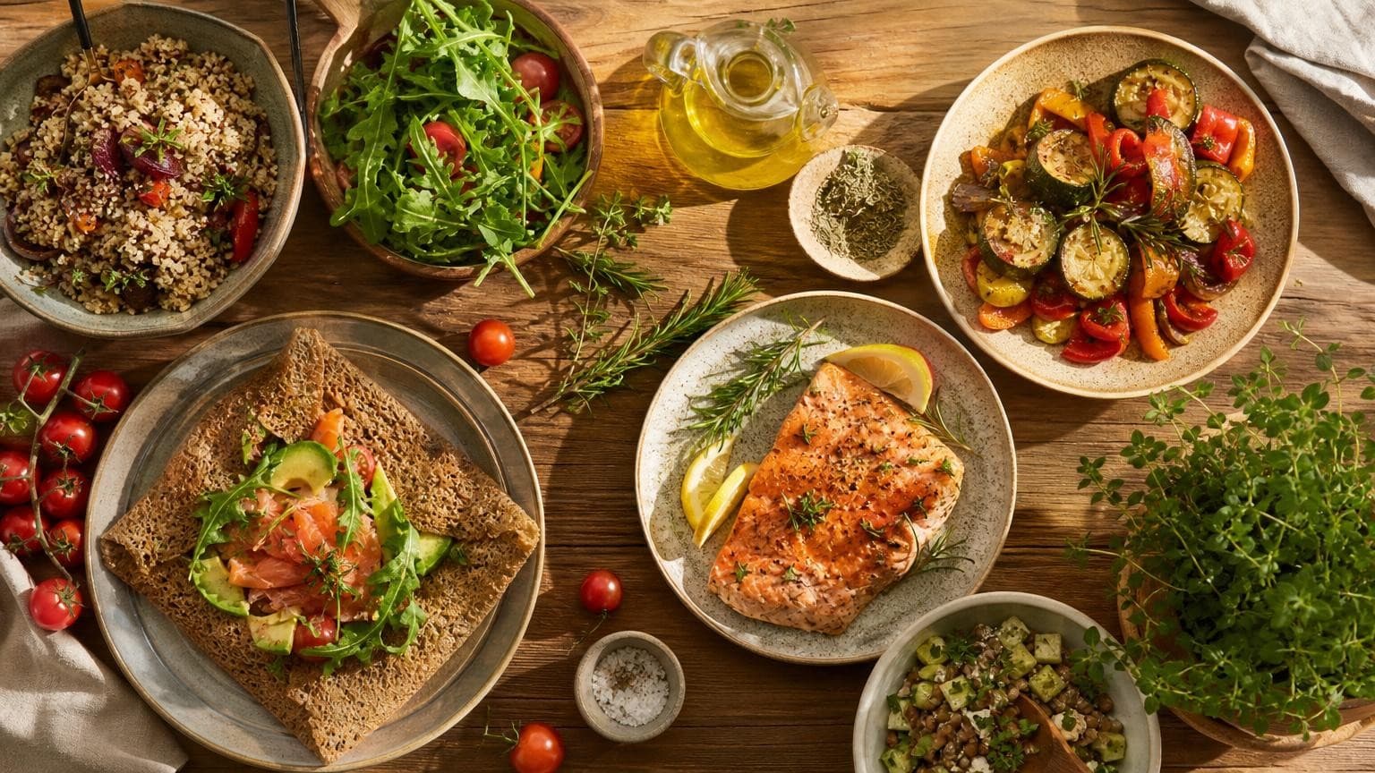Menu semaine sans gluten : 7 jours gourmands faciles