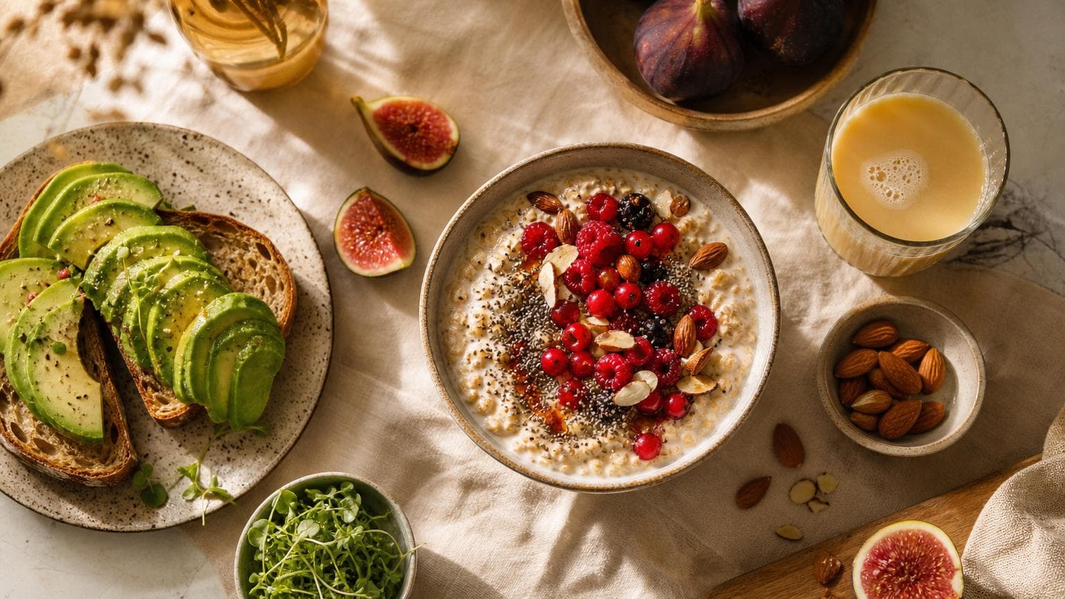 Petit-déjeuner sans lactose : recettes et idées
