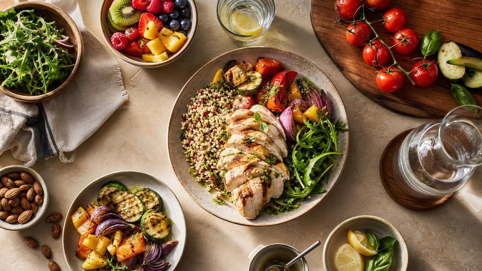 Plan alimentaire sportif semaine : menus 7 jours