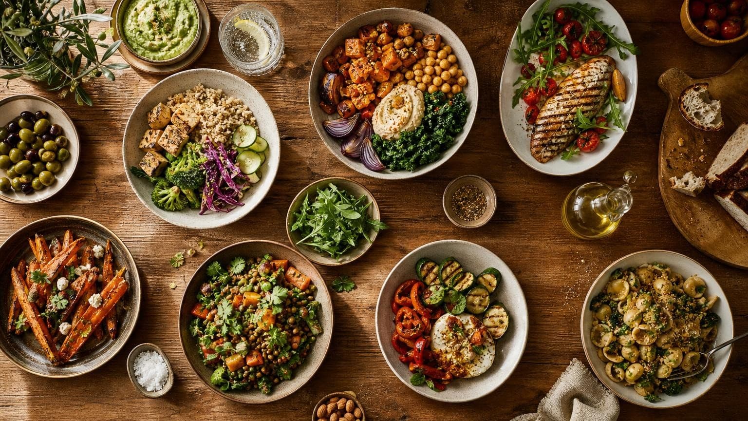 Plan repas flexitarien : menu complet de la semaine