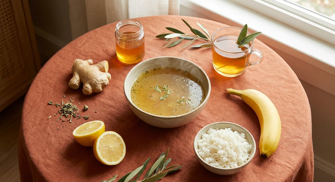 Que manger quand on est malade : guide complet