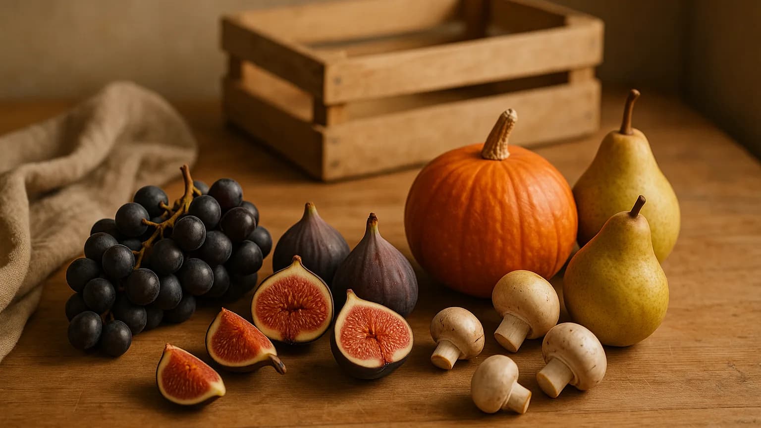 Raisin, figue, potimarron : le plan d'organisation des repas de septembre en famille