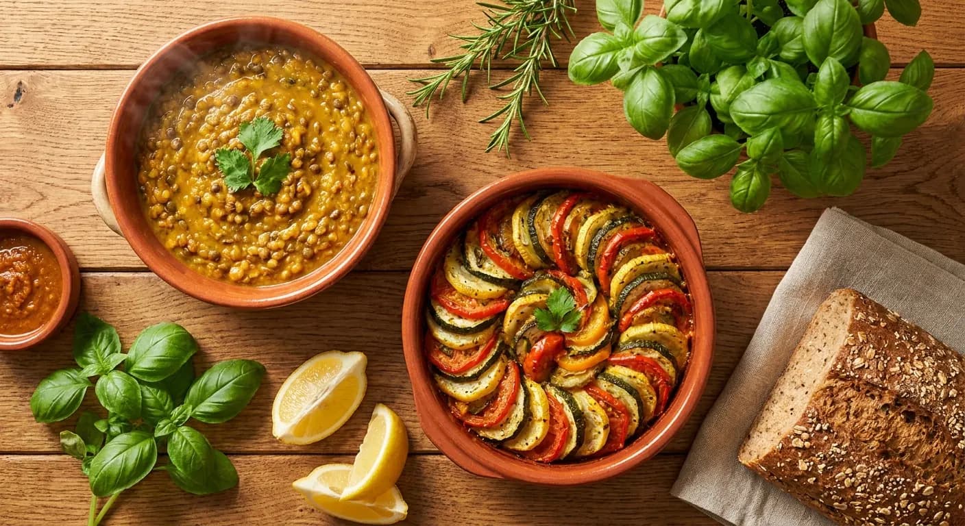 Recettes végétariennes famille : 25 idées équilibrées